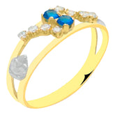 Anel de formatura em ouro 18k - Kelly